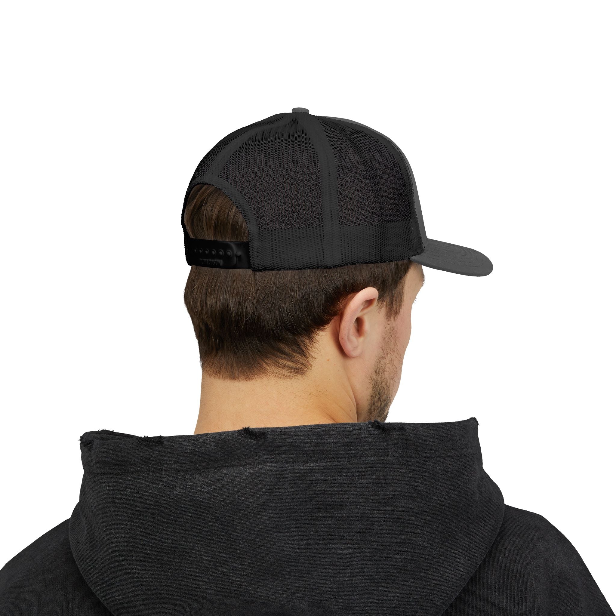 Soccer Mom Trucker Cap - Glitter Soccer Ball Snapback