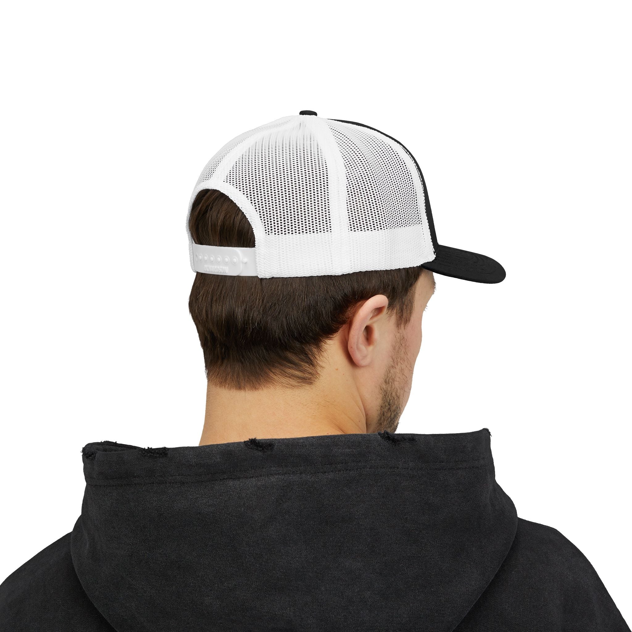 Soccer Mom Trucker Cap - Glitter Soccer Ball Snapback