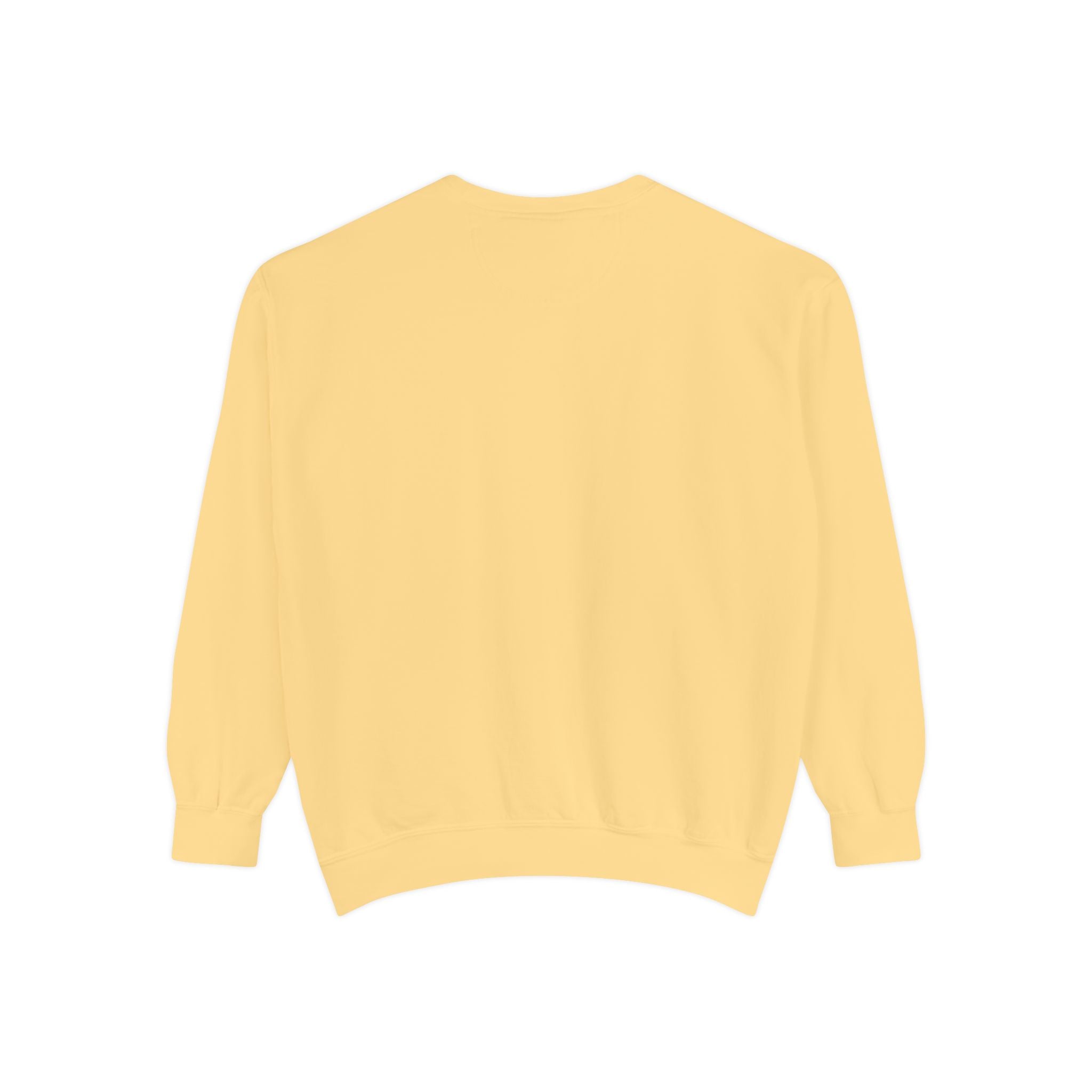 I Love Soccer Sweatshirt — Blue Soccer Ball Crewneck