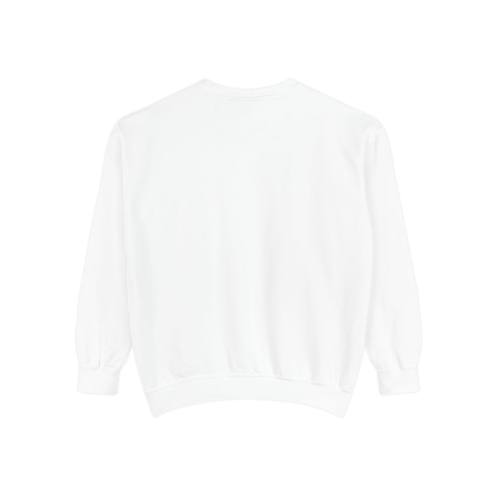 I Love Soccer Sweatshirt — Blue Soccer Ball Crewneck