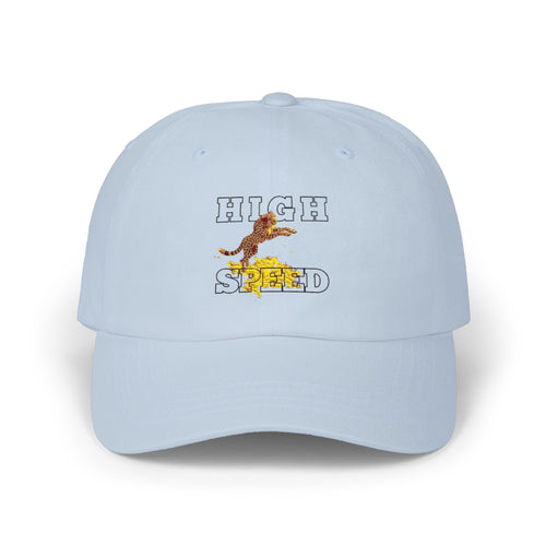 Dad Cap — 'High Speed' Skateboarding Dog Embroidered Hat
