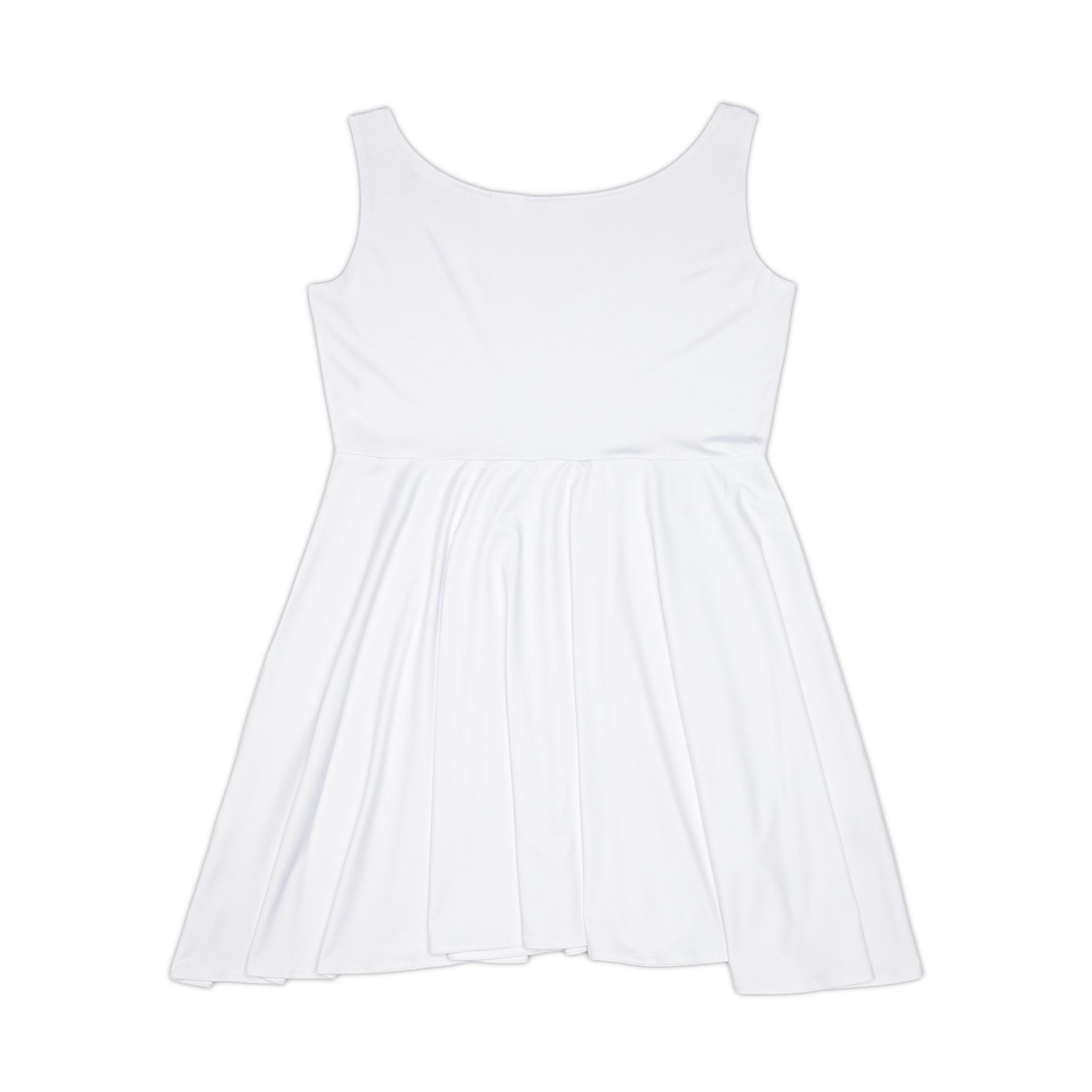 Stay Beautiful Skater Dress — Floral Graphic Women's Dress