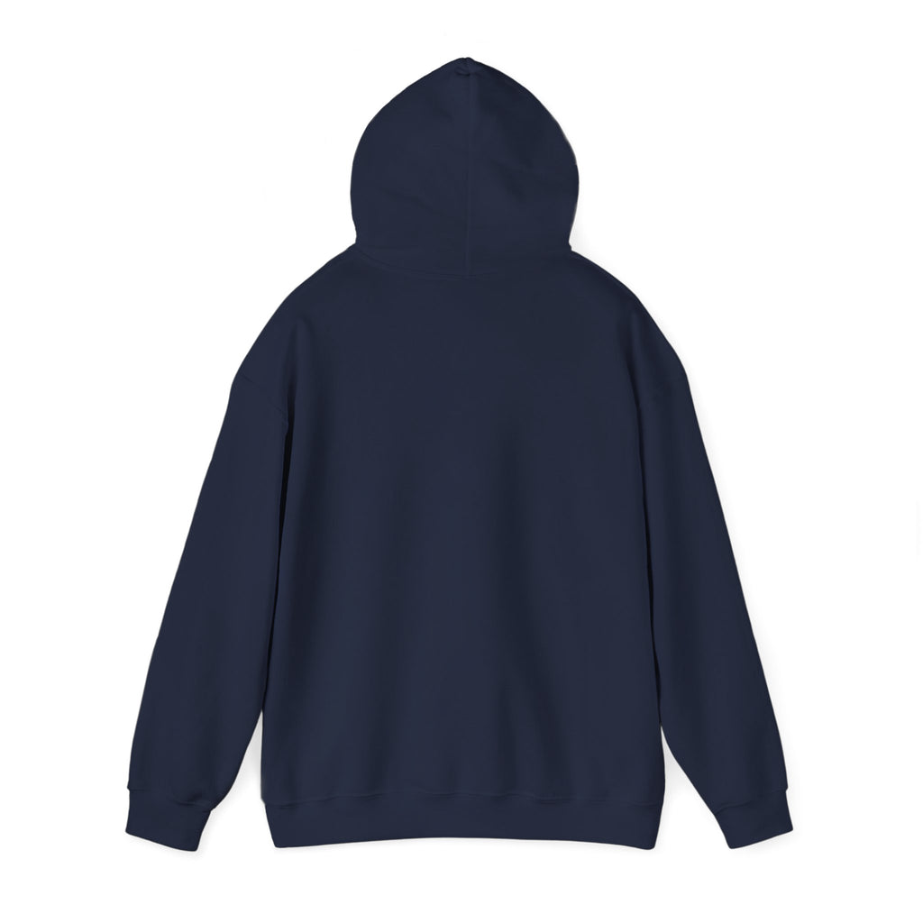 Soccer Ball Hoodie - Minimal Blue Football Graphic Pullover