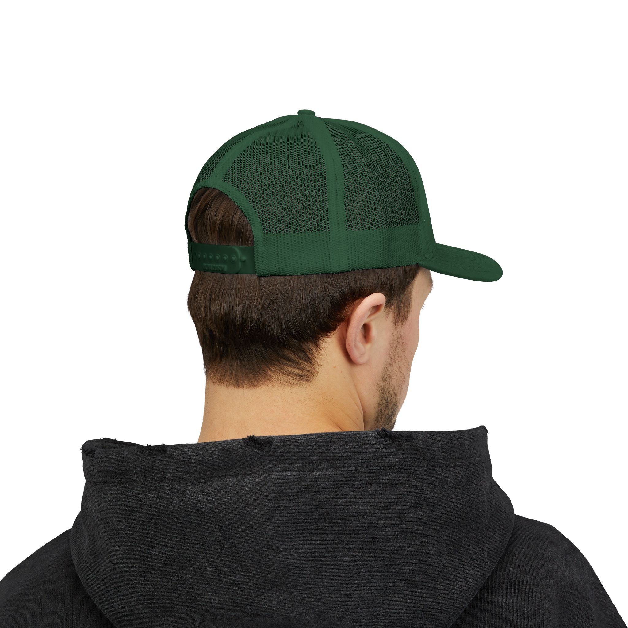 Soccer Mom Trucker Cap - Glitter Soccer Ball Snapback