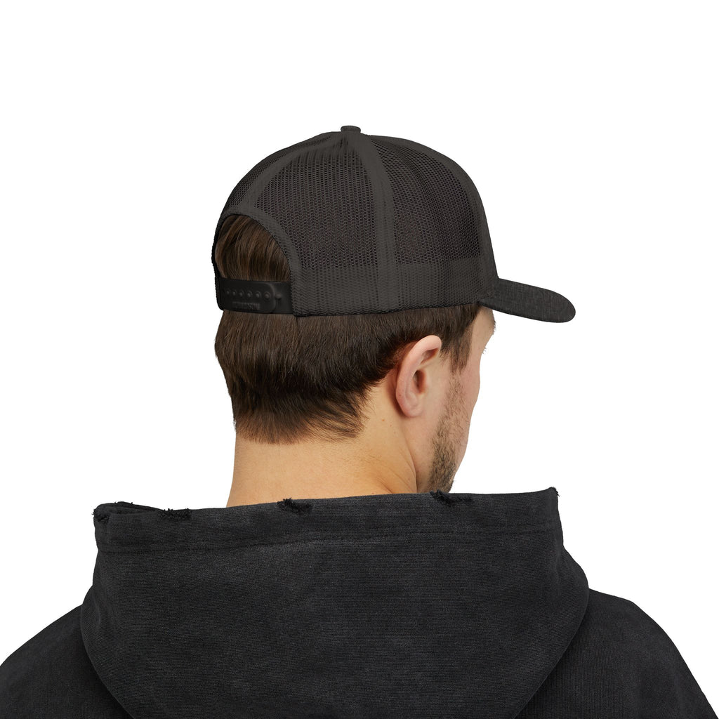 Soccer Mom Trucker Cap - Glitter Soccer Ball Snapback