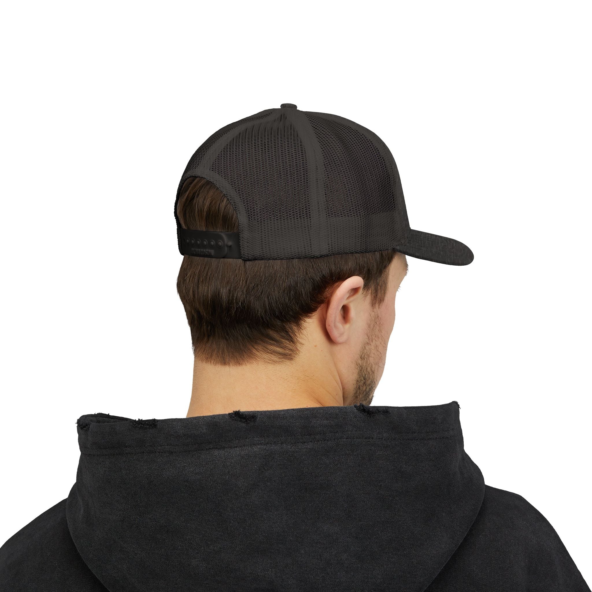 Soccer Mom Trucker Cap - Glitter Soccer Ball Snapback