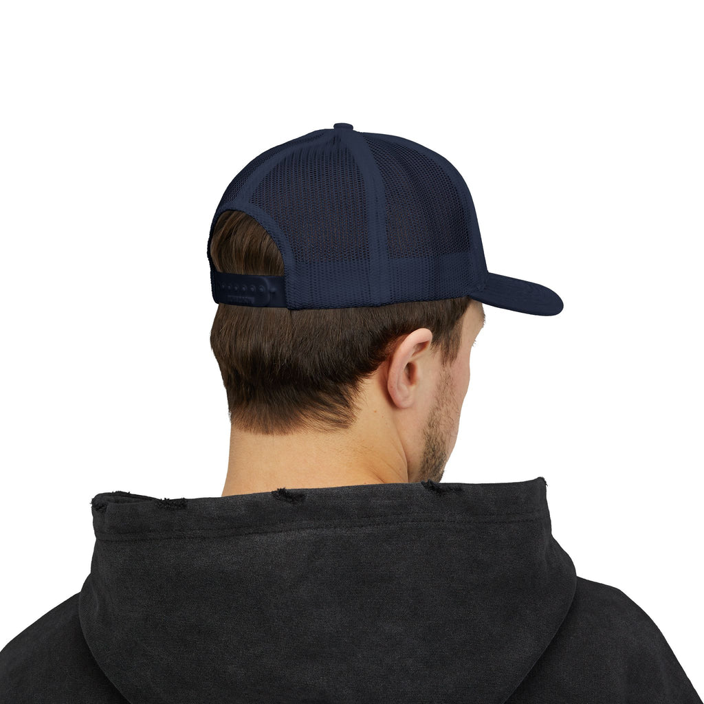 Soccer Mom Trucker Cap - Glitter Soccer Ball Snapback